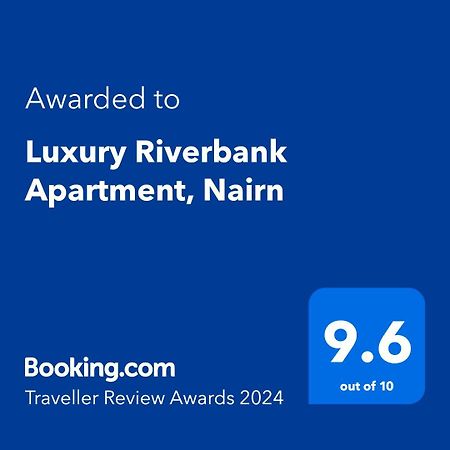 Luxury Riverbank Apartment, Nairn Luaran gambar